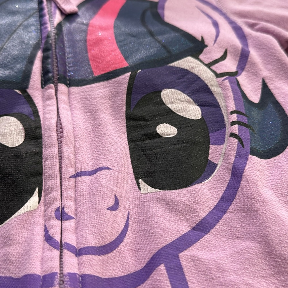 PLAY Size 5/6 - My Little Pony Twilight Sparkle Hooded Jacket - Picture 8 of 15